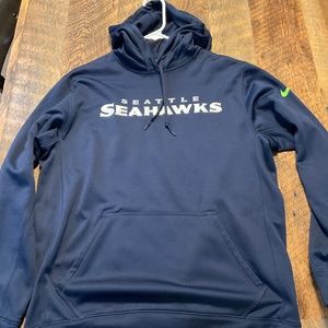 Like New, Men's Nike Seahawks Sweatshirt Hoodie Size Medium